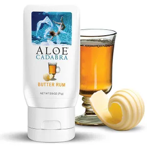 Aloe Cadabra Organic Lubricant Butter Rum Flavor 2.5 Oz