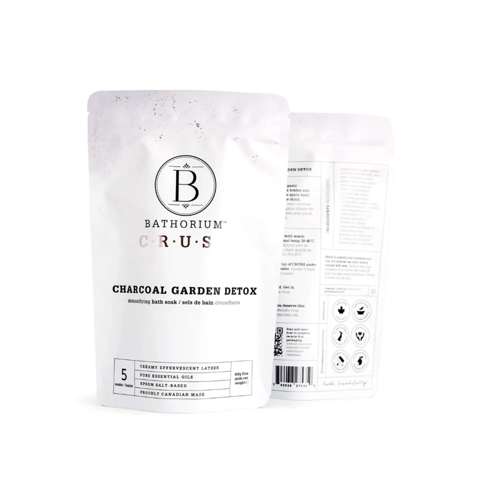 Bathorium Charcoal Garden Detox Crush