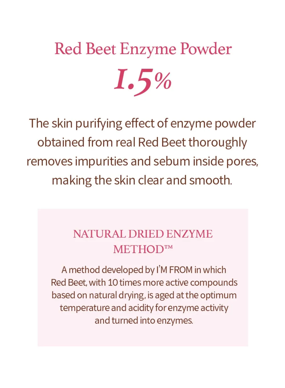 Beet Purifying Mask (110g)