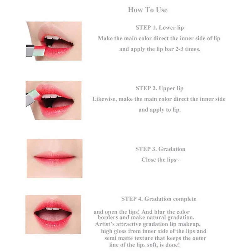 Belegend Fashion Korean Bite Lipstick V Cutting