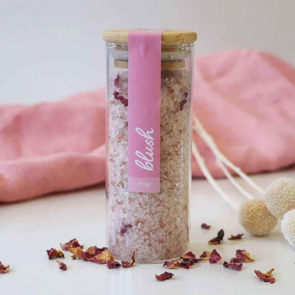 Biome Natural Bath Salts - Blush 170g