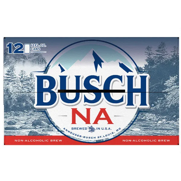 Busch® NA Non-Alcoholic Brew, 12 fl. oz. Cans, 12 Ct