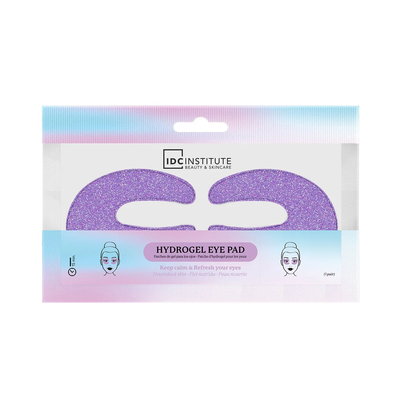 C-Shaped Glitter Eye Pads