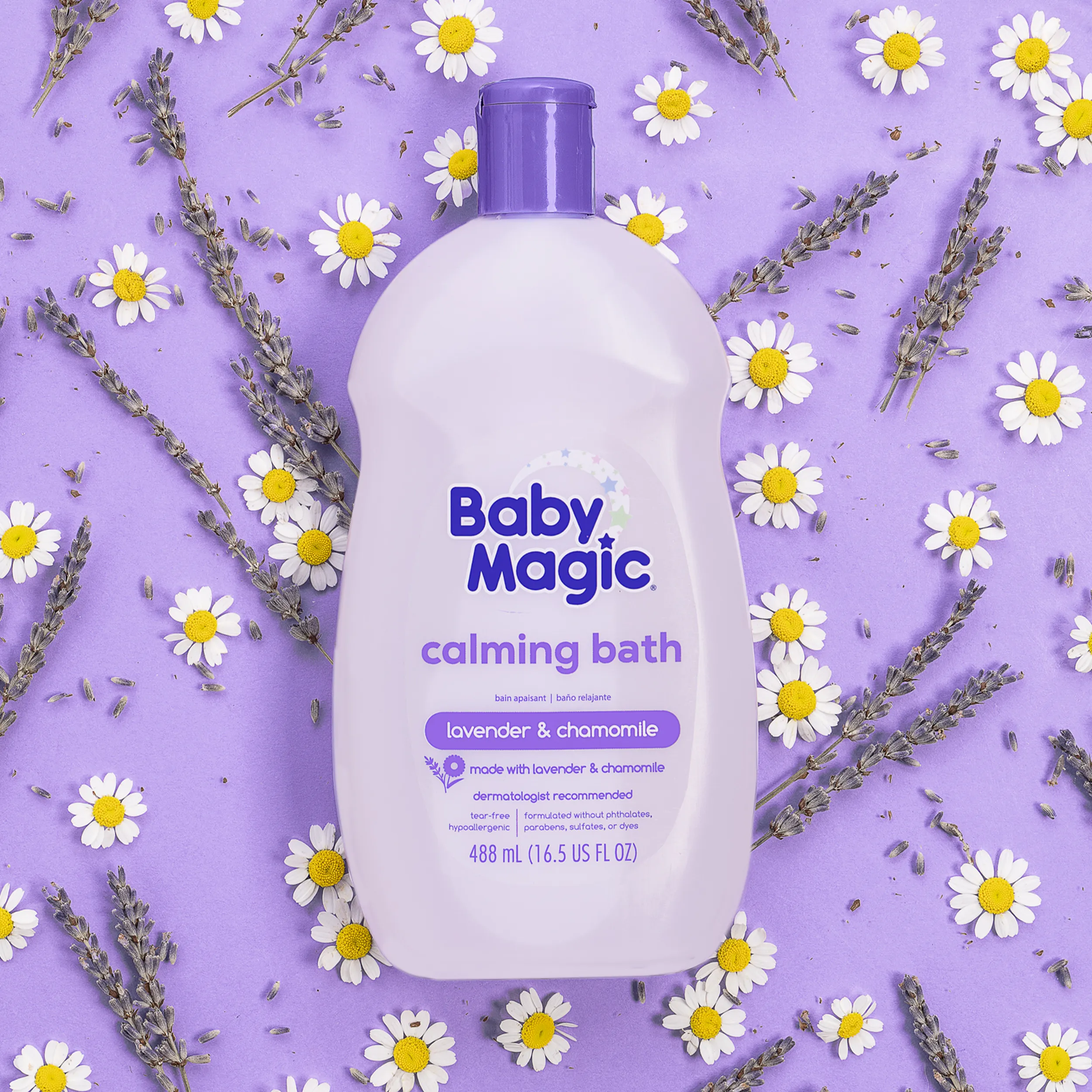 calming baby bath