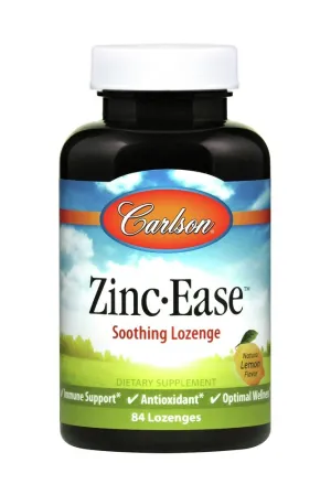 Carlson Laboratories Zinc Ease Soothing Lozenge 84 Lozenge