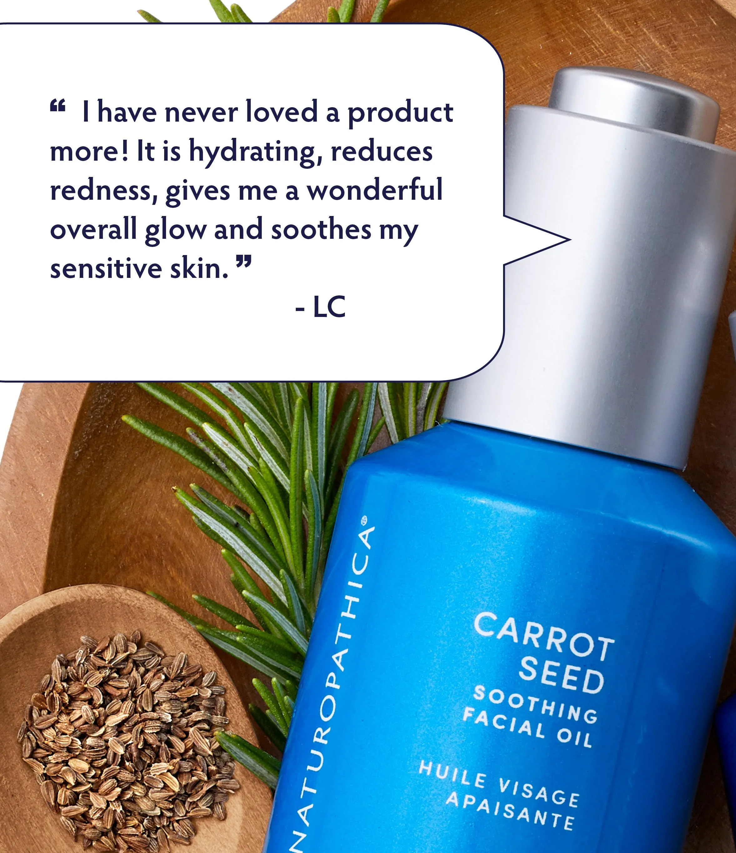 Carrot Seed Soothing Facial Oil