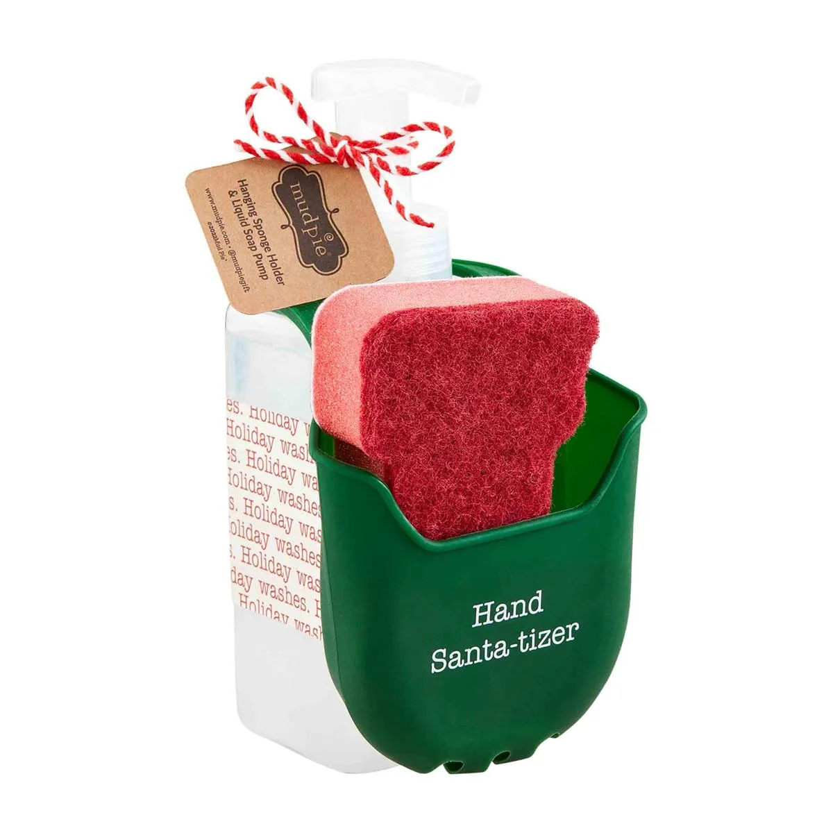 Christmas Soap & Sponge Caddy Sets by Mud Pie