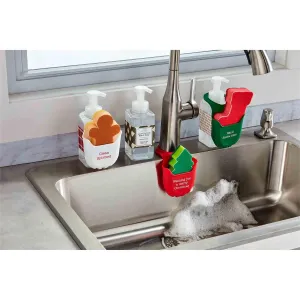 Christmas Soap & Sponge Caddy Sets by Mud Pie