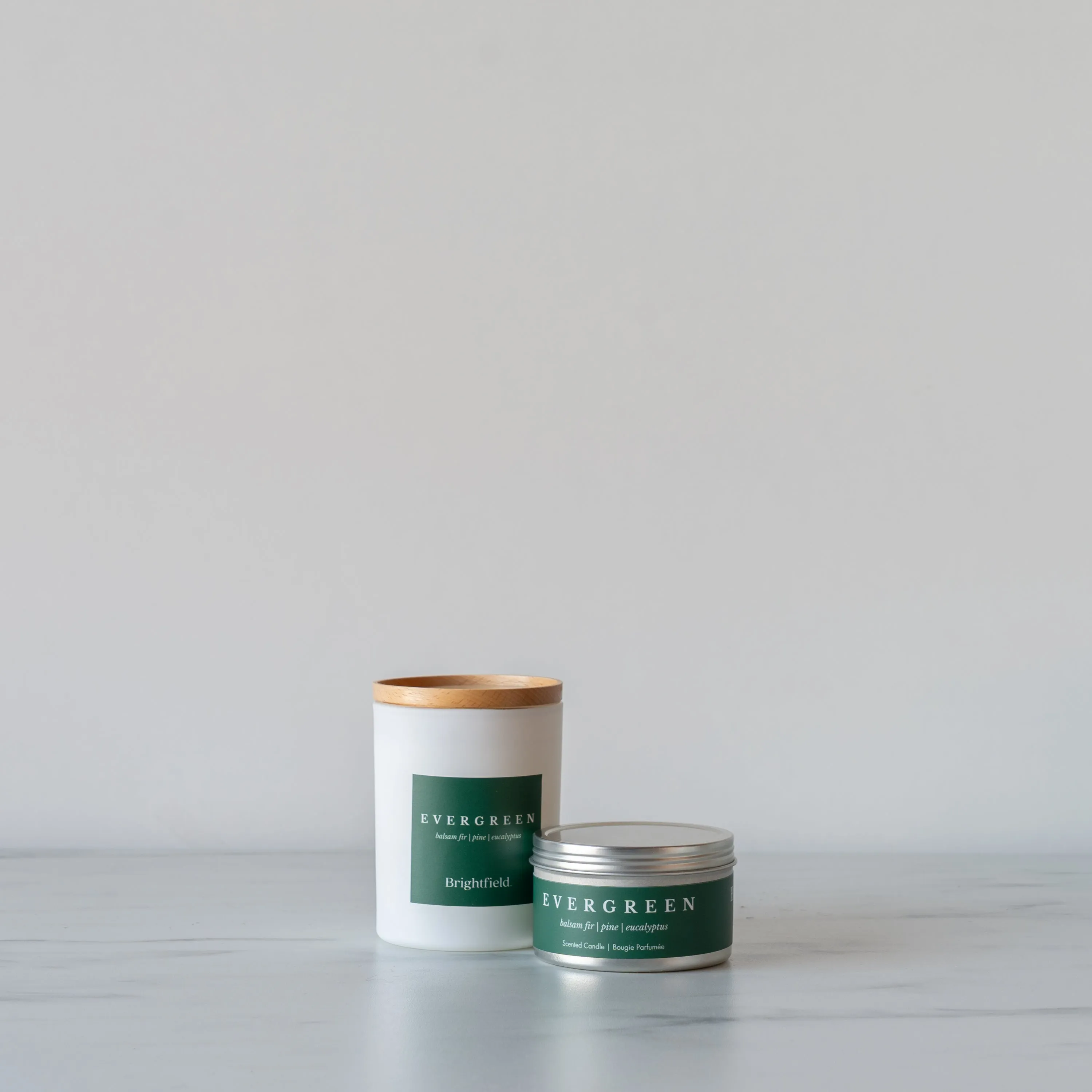 Classic Evergreen Candle by Brightfield