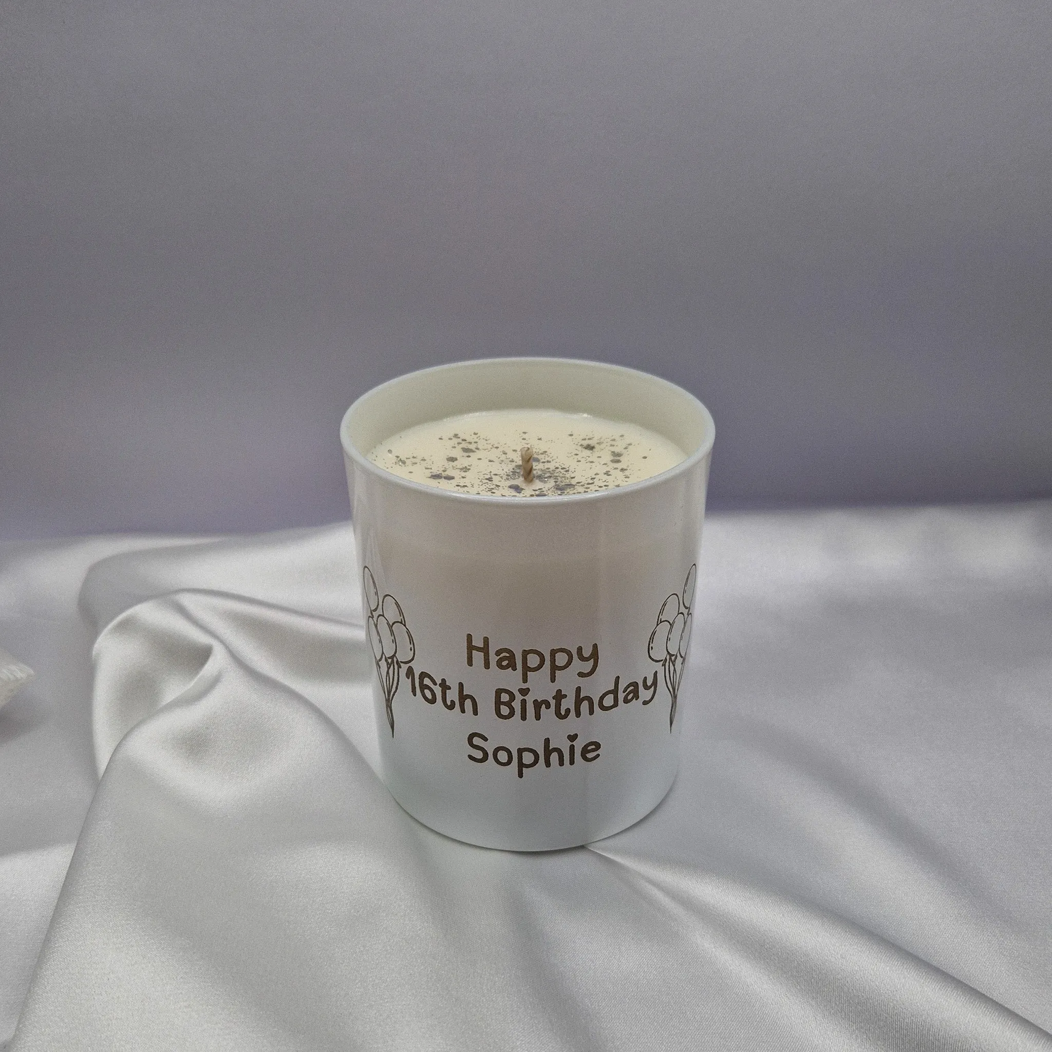 Custom Candle (Happy Birthday)