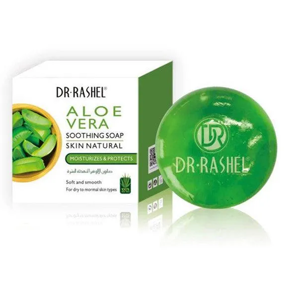 DR.RASHEL ALOE VERA SOOTING SOAP MOISTURIZES & PROTECTS 100GM