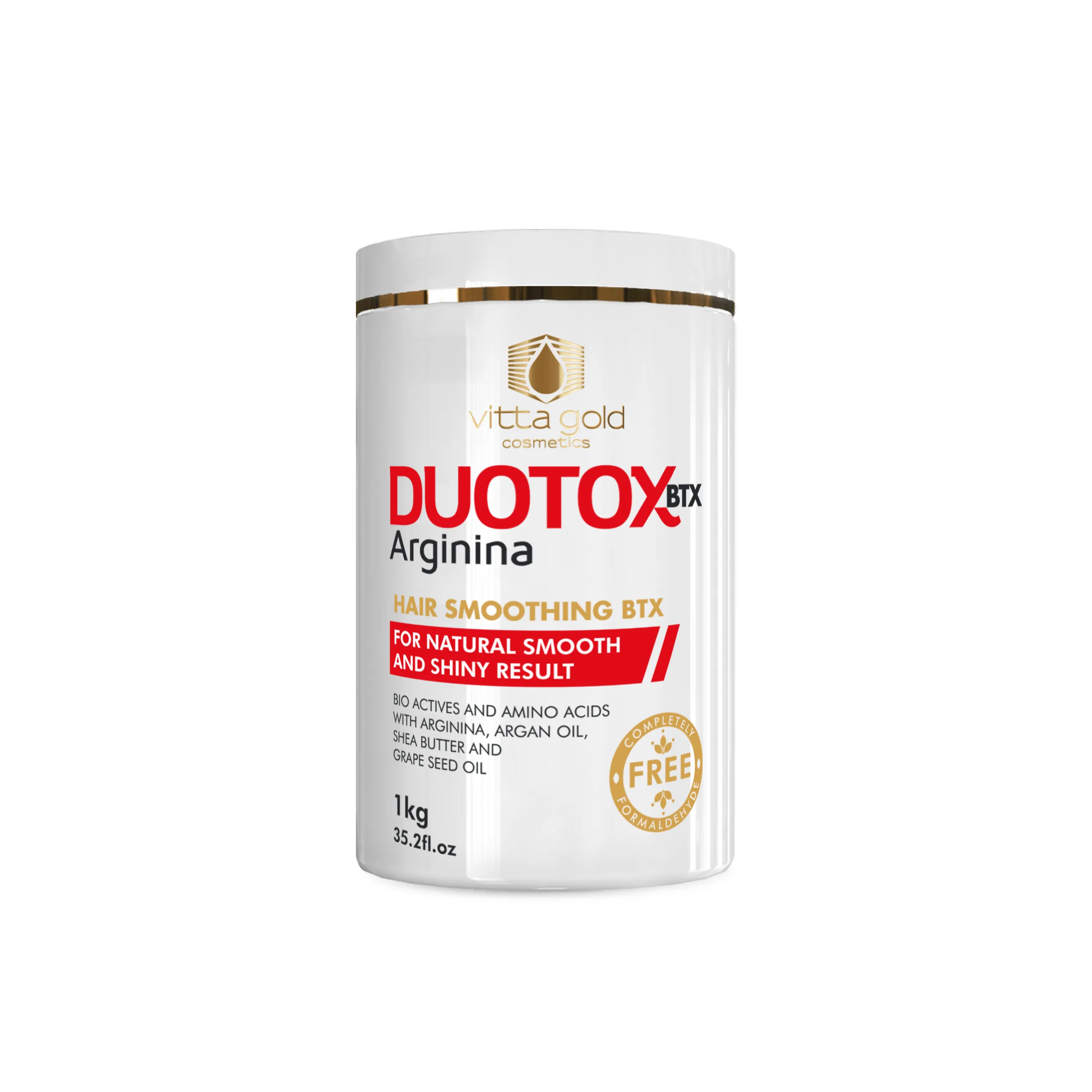 Duotox BTX™ 2-in-1 Hair Smoothing and Recovery Treatment 1kg/1000g (35.2 fl. oz)