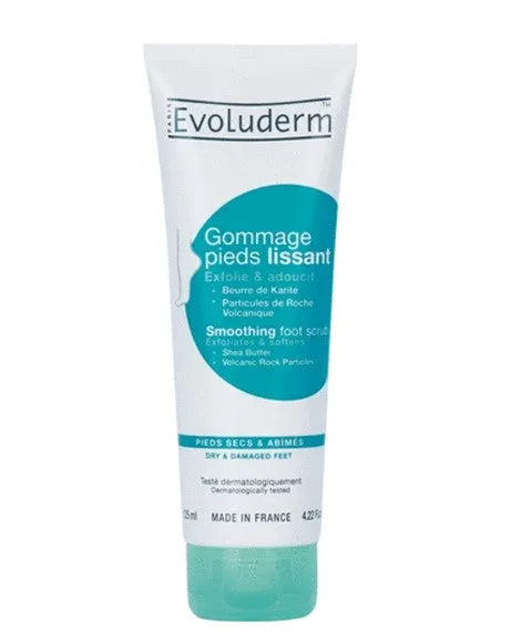 Evoluderm Smoothing Foot Scrub With Shea Butter