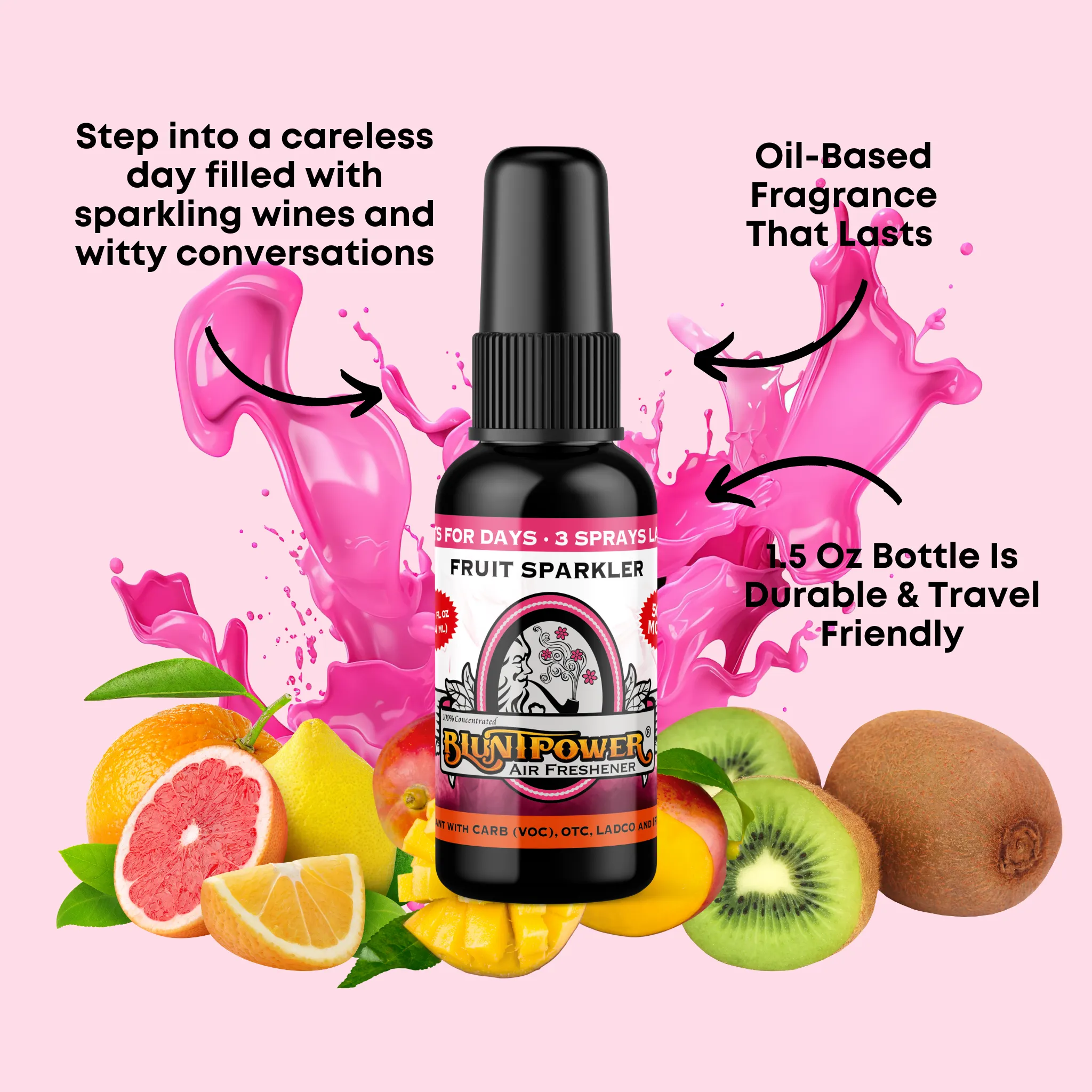 Fruit Sparkler Air Freshener Spray