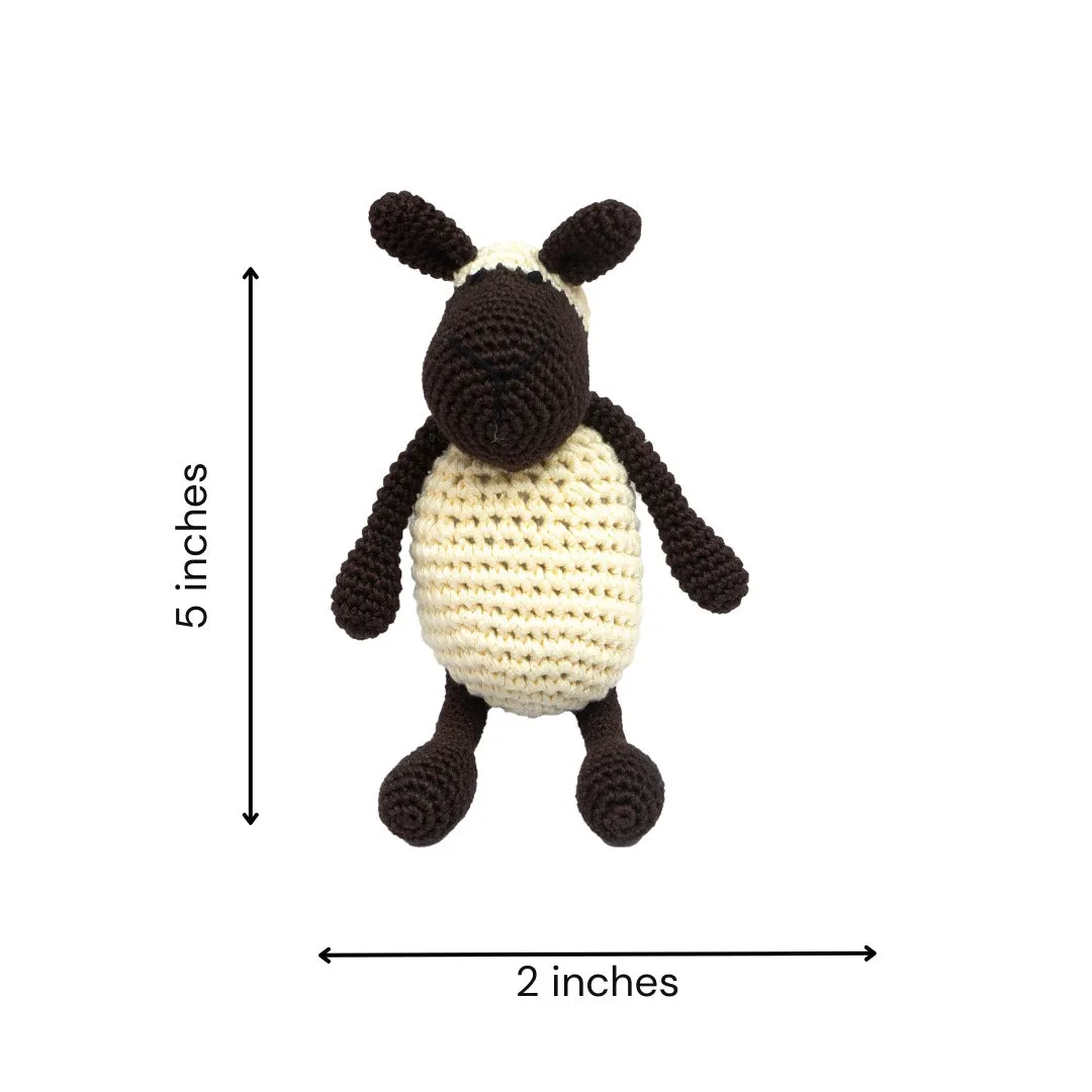 Happy Threads | Ecstatic Sheep | 14 cms | Super Cute | Soft Toy | For Girls & Boys | Gifting