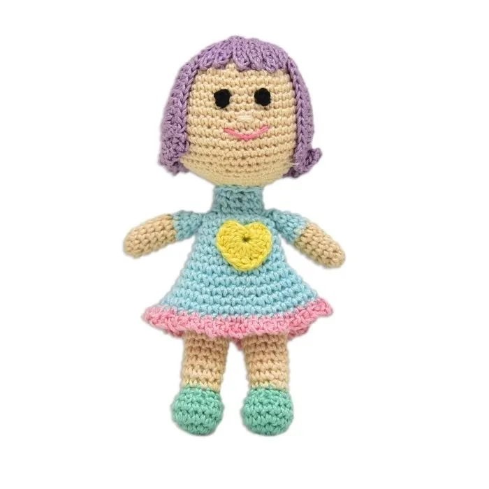 Happy Threads Handcrafted Amigurumi- Kind Doll