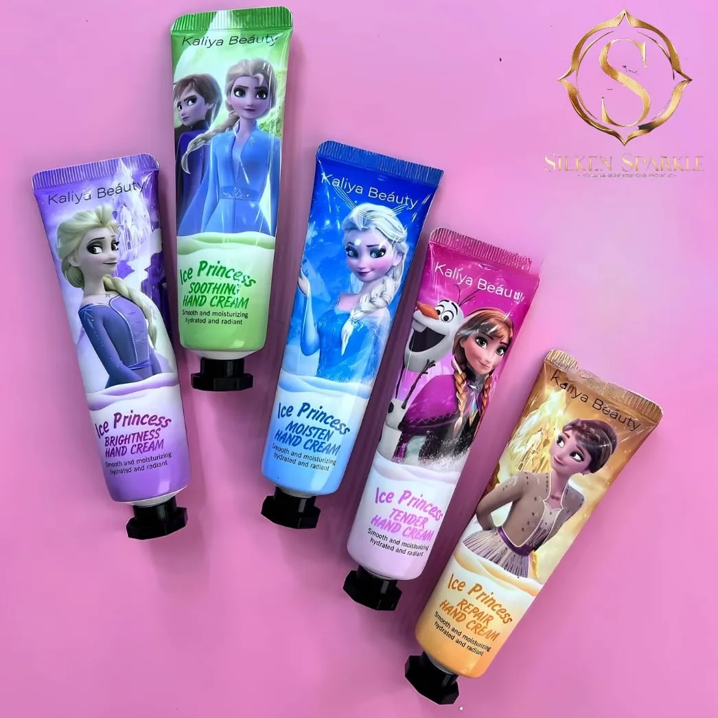 Ice Princess Hand Cream Set – Hydrating & Soothing Hand Care | Silken Sparkle