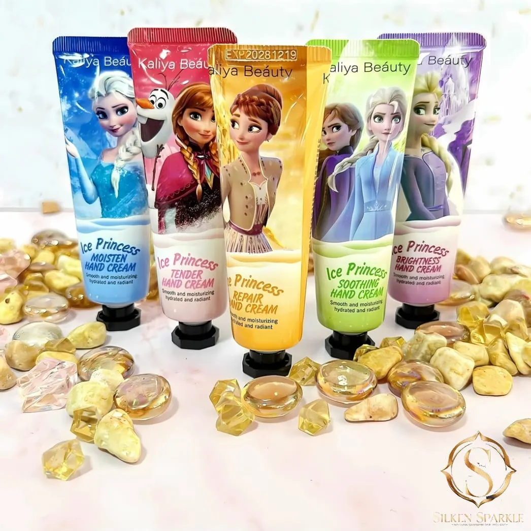 Ice Princess Hand Cream Set – Hydrating & Soothing Hand Care | Silken Sparkle