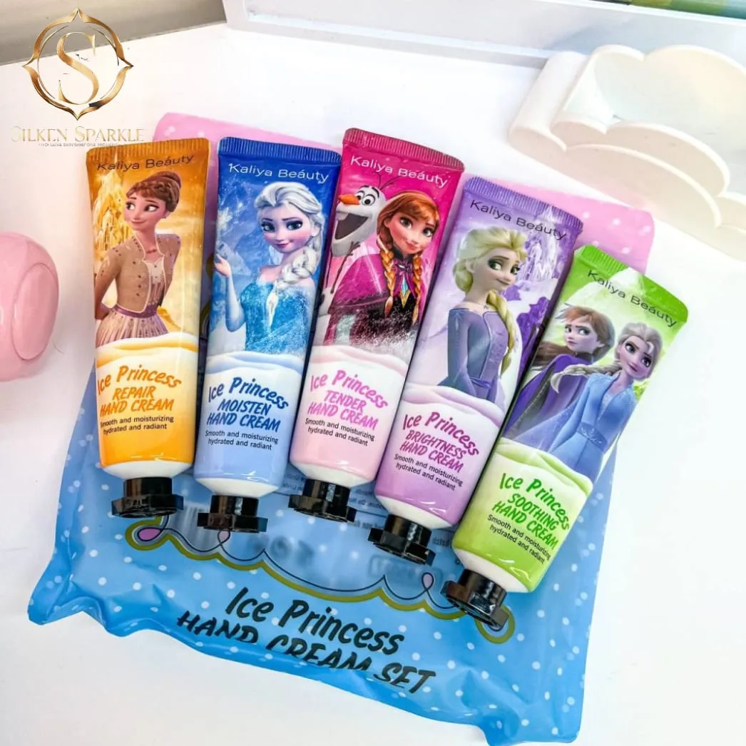 Ice Princess Hand Cream Set – Hydrating & Soothing Hand Care | Silken Sparkle