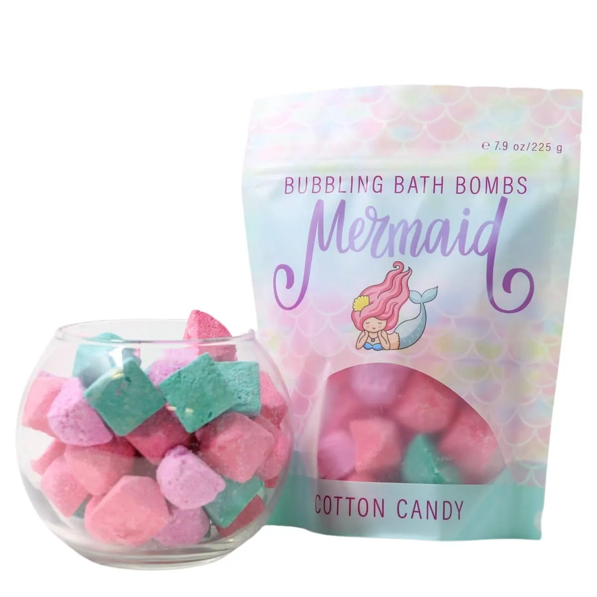 Kids Bubble Bath Bombs-Mermaid