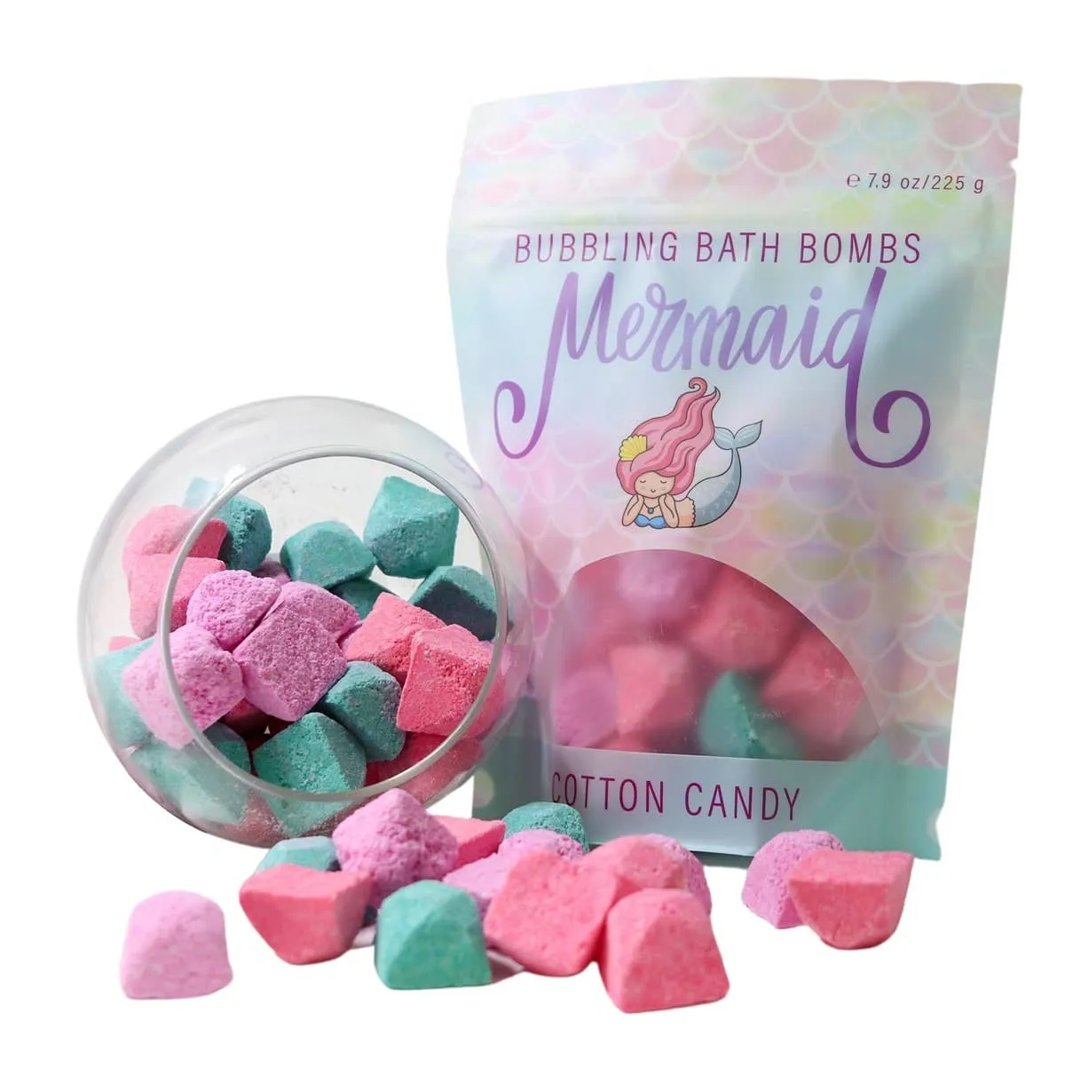 Kids Bubble Bath Bombs-Mermaid