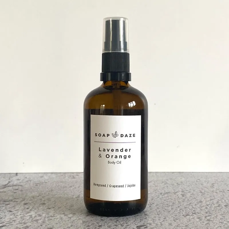 Lavender and Orange Body Oil