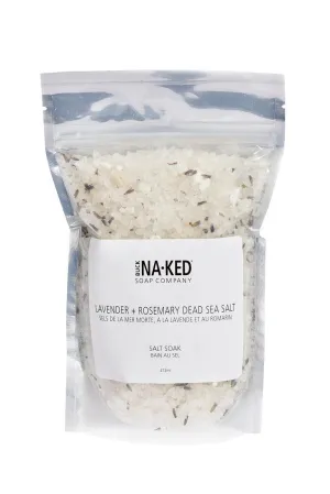 Lavender   Rosemary Dead Sea Salt Bath Salt