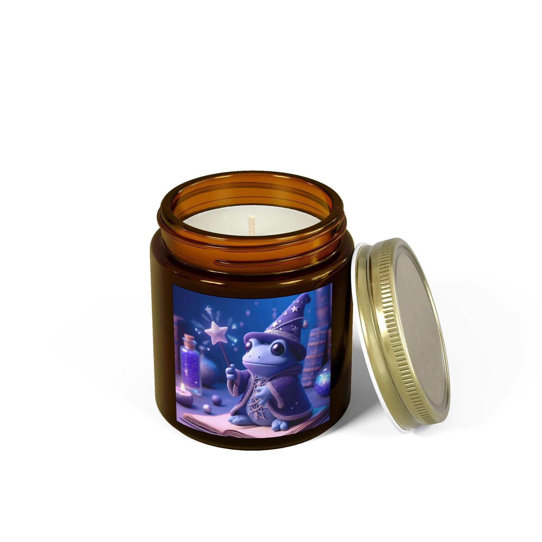 Magical Frog Scented Candle - Coconut Apricot Wax (4oz, 9oz)