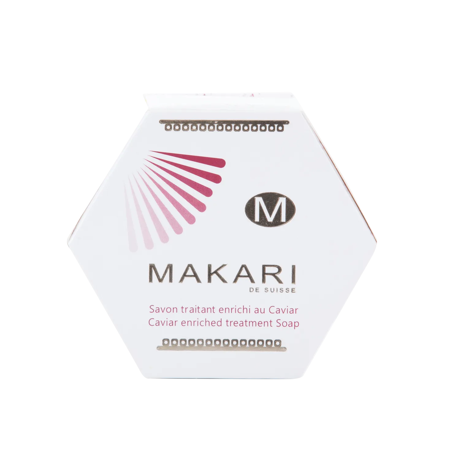 MAKARI DE SUISSE - CAVIAR ENRICHED SOAP - Nourishes and soothes dehydrated skin.