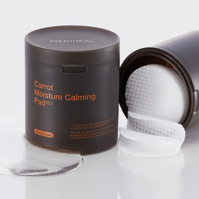 [MEDIHEAL] Carrot Moisture Calming Pad 250ml 60EA