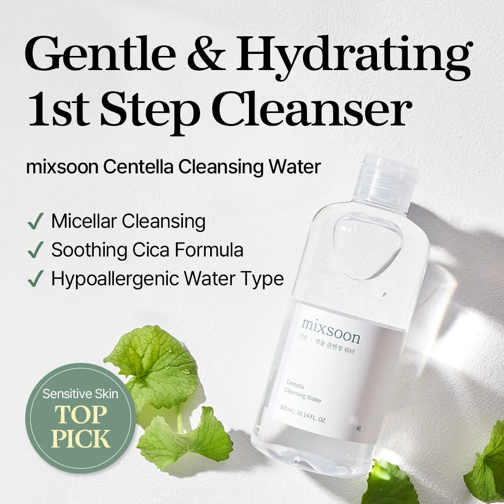 mixsoon Centella Cleansing Water 300ml