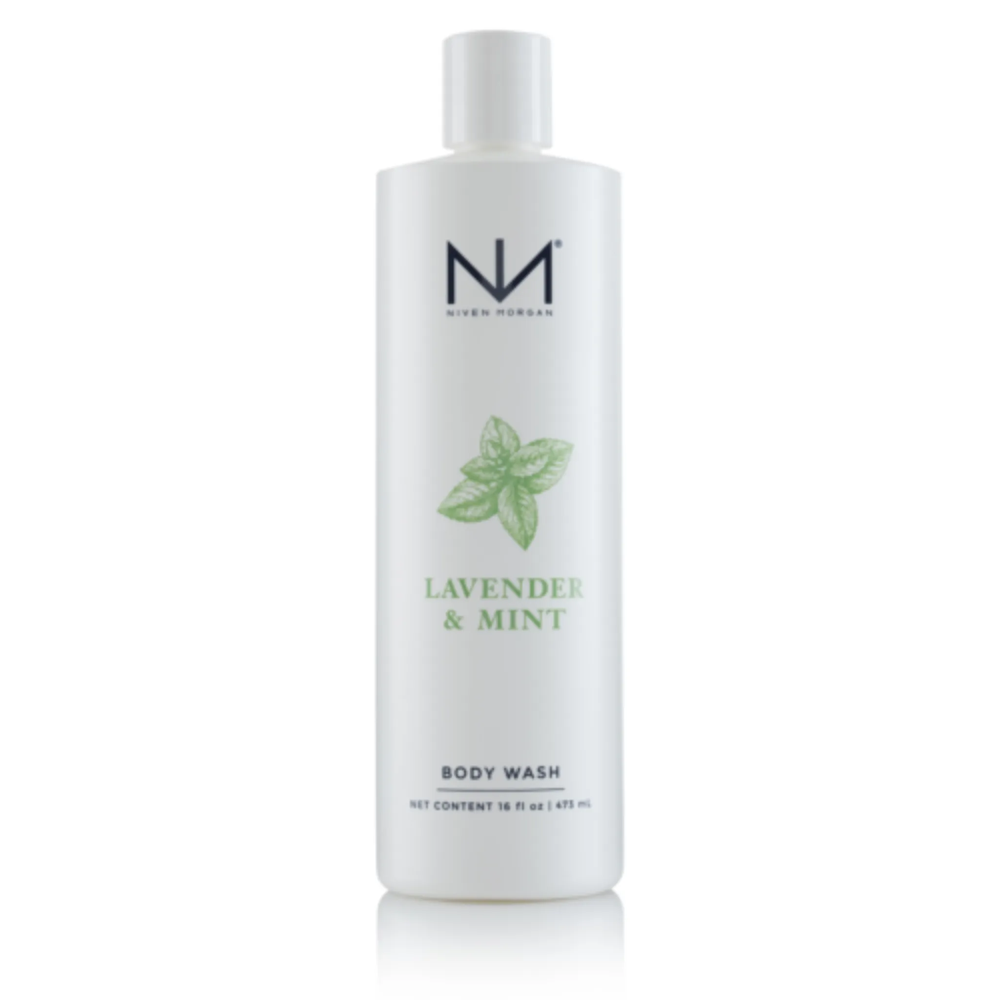 Niven Morgan 16 oz. Lavender and Mint Body Wash