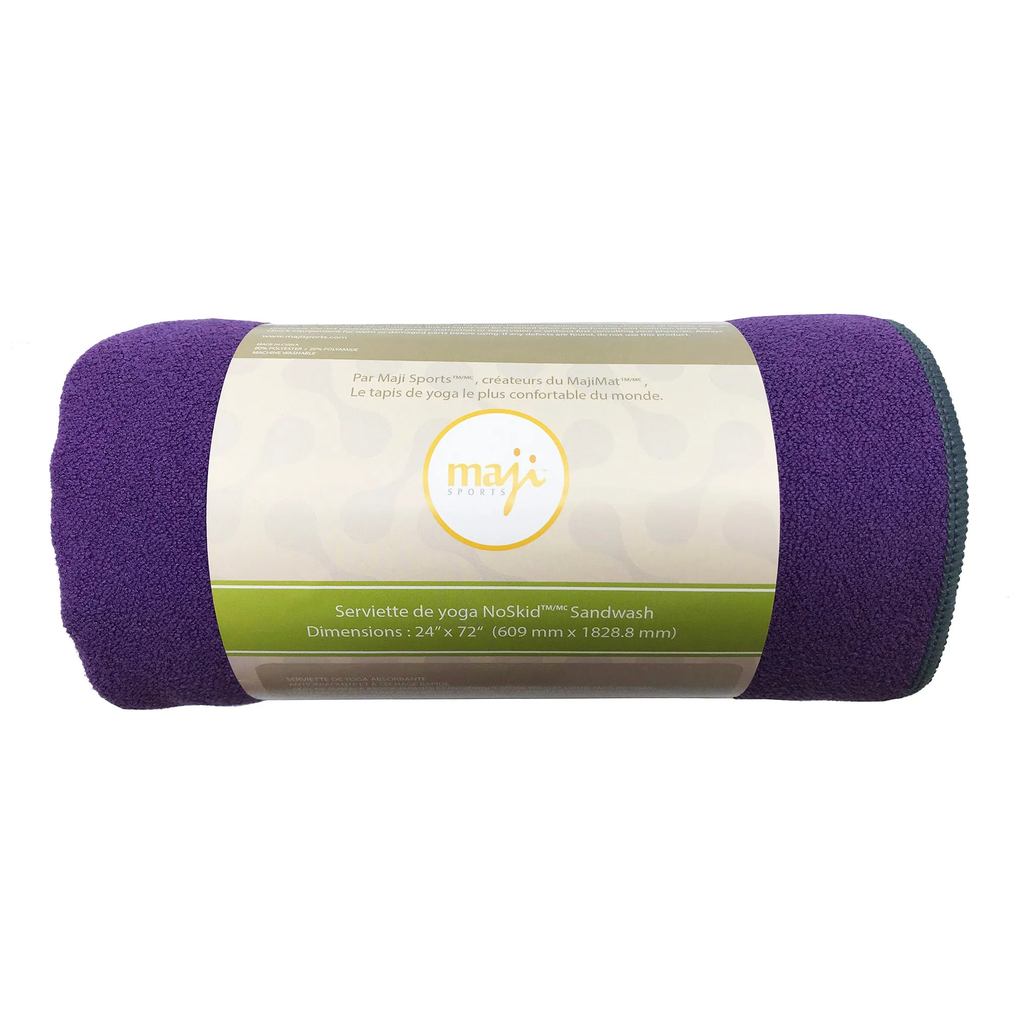 Noskid Sandwash Yoga Towel