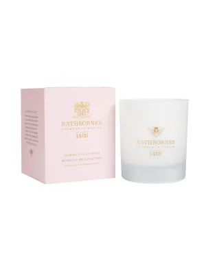 RATHBORNES Jasmine & Petitgrain Botanical Bee Candle