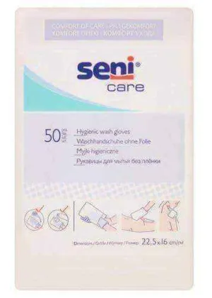 Seni Care Hygienic washers x 50 pieces