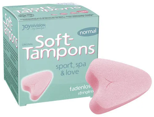 Set of 3 Soft tampons