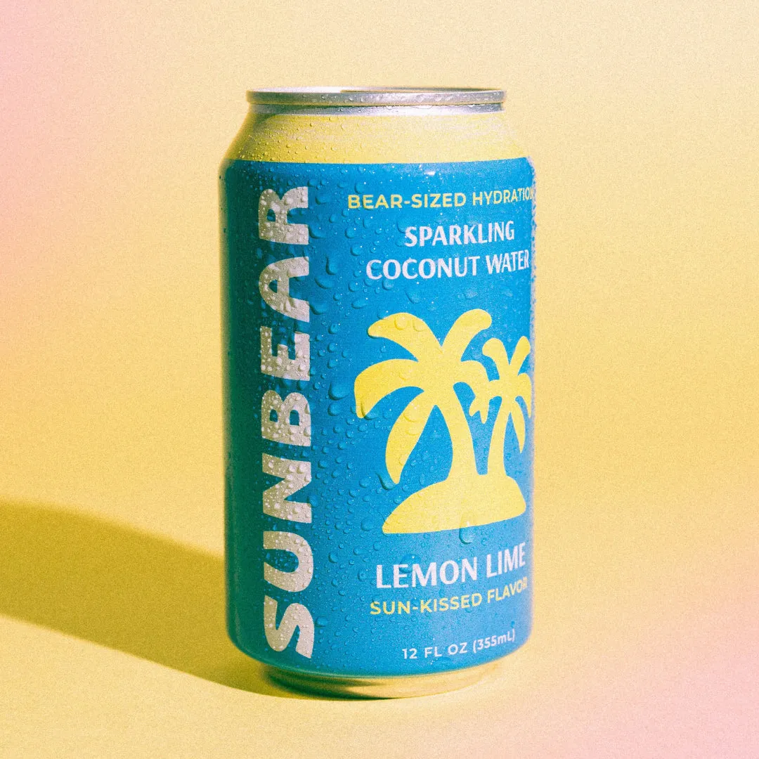 Sparkling Coconut Water- Lemon Lime