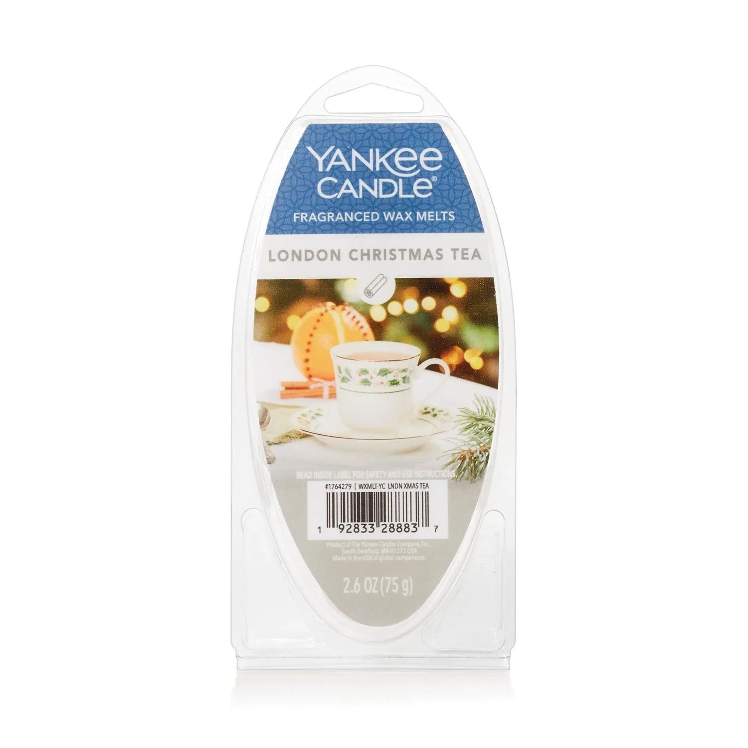 Yankee Candle Wax Melt - London Christmas Tea