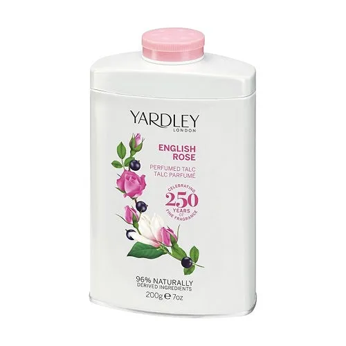 Yardley London English Rose Perfumed Talc 200g