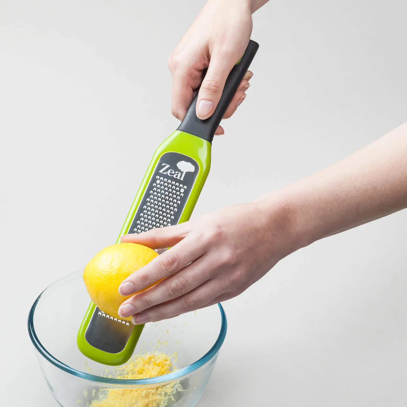 Zeal Fine Grater with Soft Grip Handle