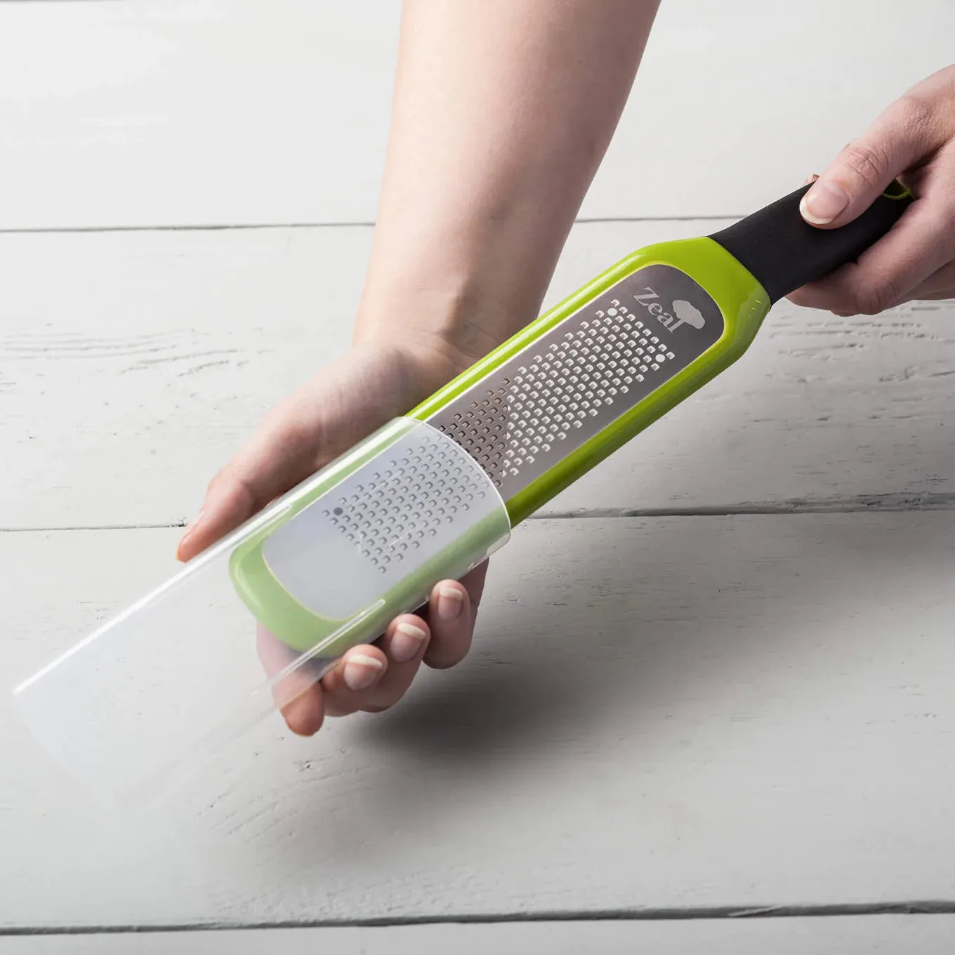 Zeal Fine Grater with Soft Grip Handle